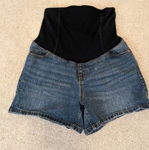 Isabel Maternity Midi Shorts